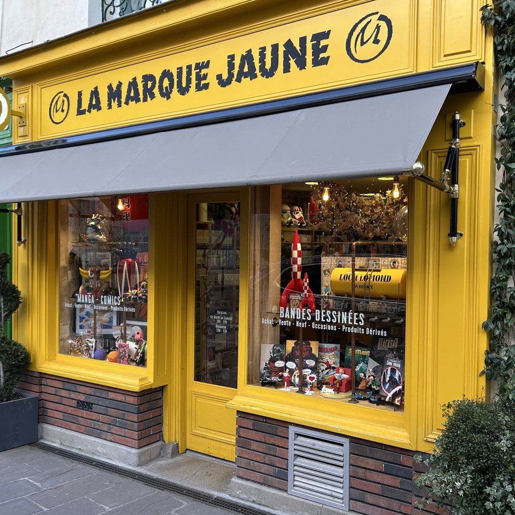 La Marque Jaune bd manga comics tintin 2